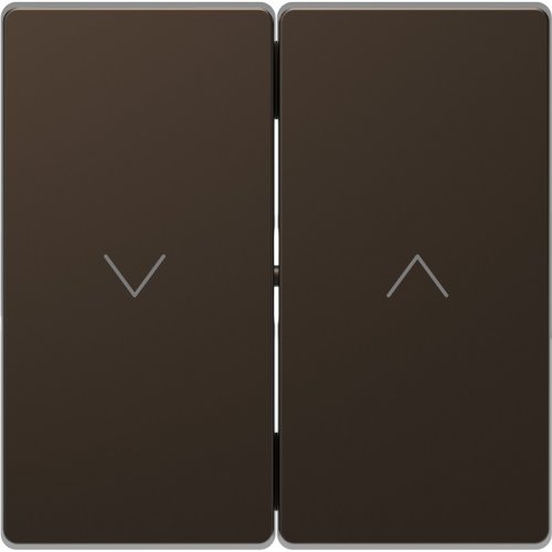 Лицевая панель Schneider Electric Merten D-Life для 2-кл. выключателя жалюзи мокко фото Лицевая панель Schneider Electric Merten D-Life для 2-кл. выключателя жалюзи мокко картинка